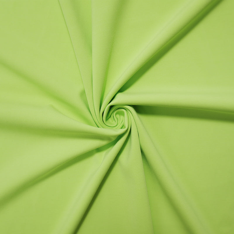 Lime Green Famous Maker Nylon Stretch Tricot Knit Yoga Fabric