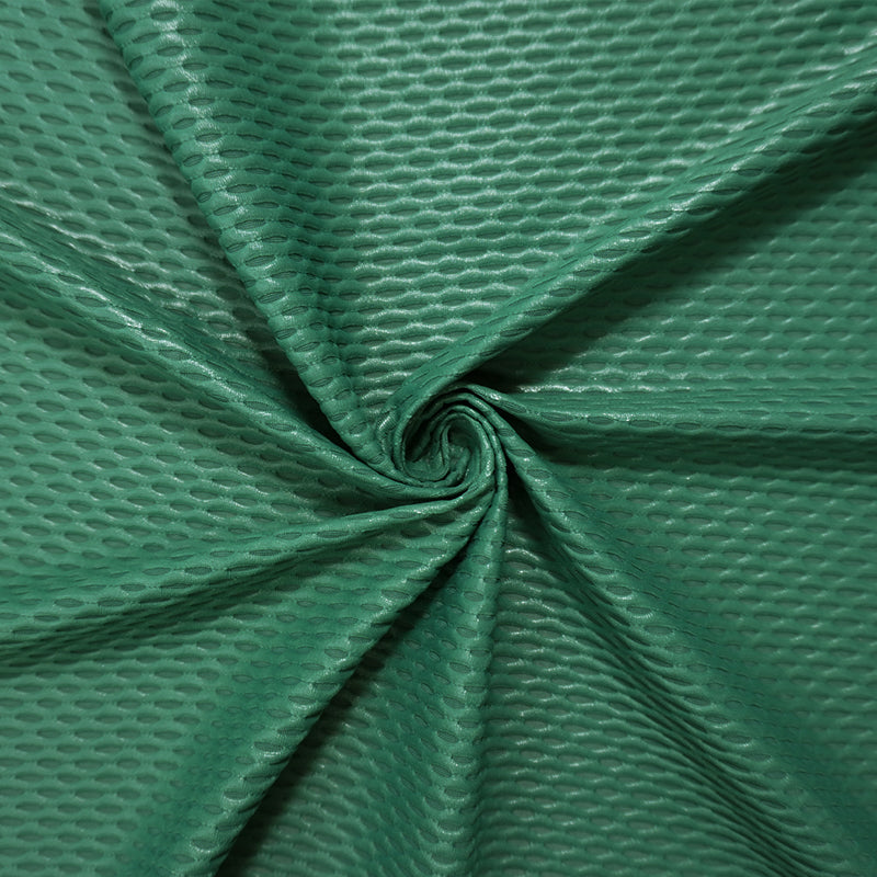 Green Famous Maker Nylon Spandex 3D Mesh Knit Yoga Fabric