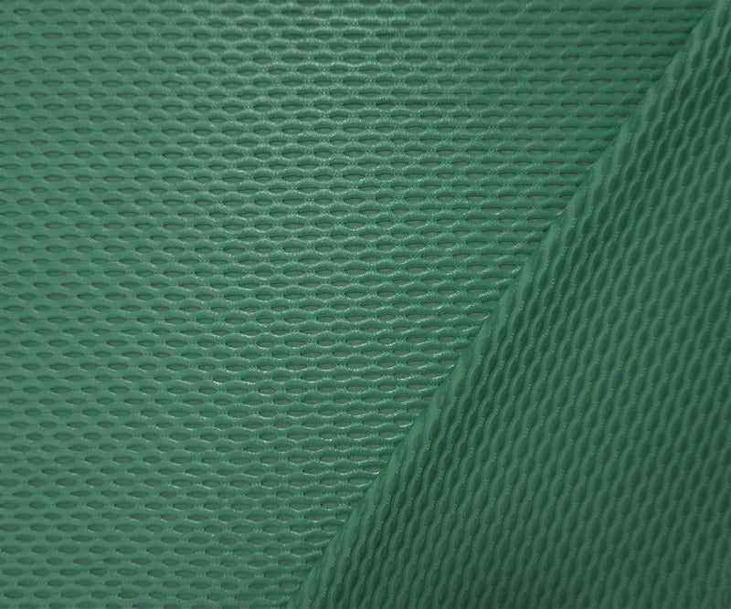 Green Famous Maker Nylon Spandex 3D Mesh Knit Yoga Fabric
