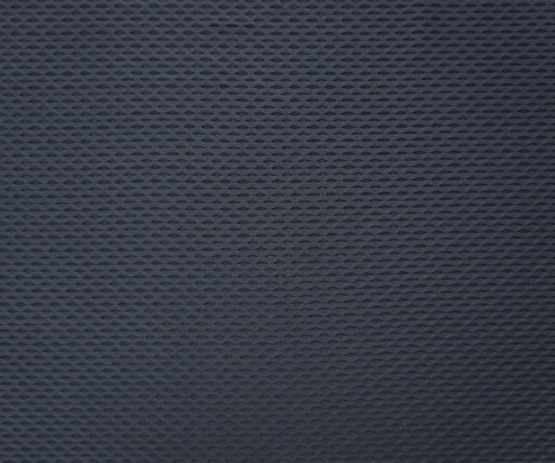 Deep Gray Famous Maker Nylon Spandex 3D Mesh Knit Yoga Fabric