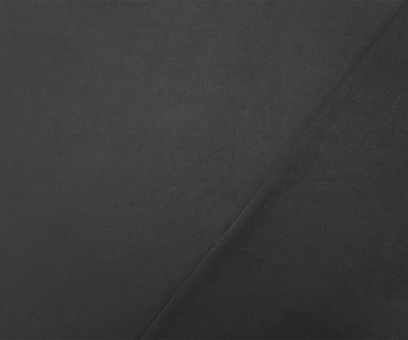 Gray Famous Maker Nylon Spandex Solid Tricot Knit Yoga Fabric