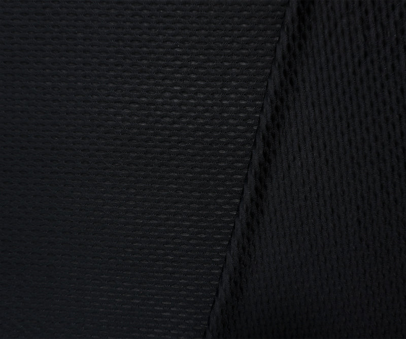 Black Famous Maker Nylon Spandex 3D Mesh Knit Yoga Fabric