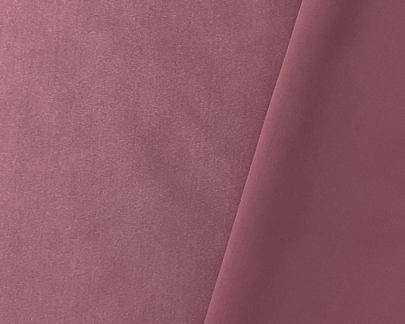 Pink Nylon Spandex Solid Satin Tricot Knit Famous Maker Yoga Fabric