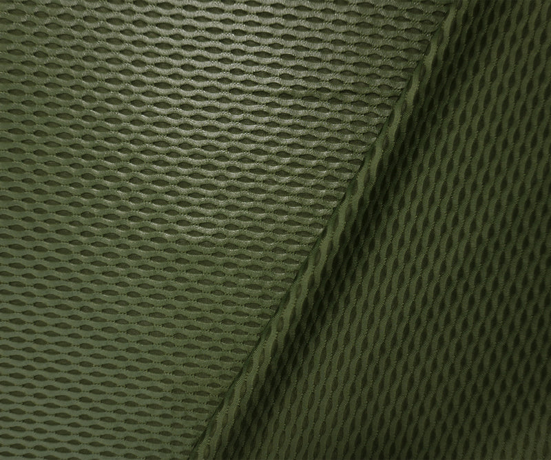 Green Famous Maker Nylon Spandex 3D Mesh Knit Yoga Fabric