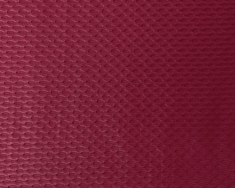 Red Nylon Spandex Stretch Mesh Knit Famous Maker Yoga Fabric