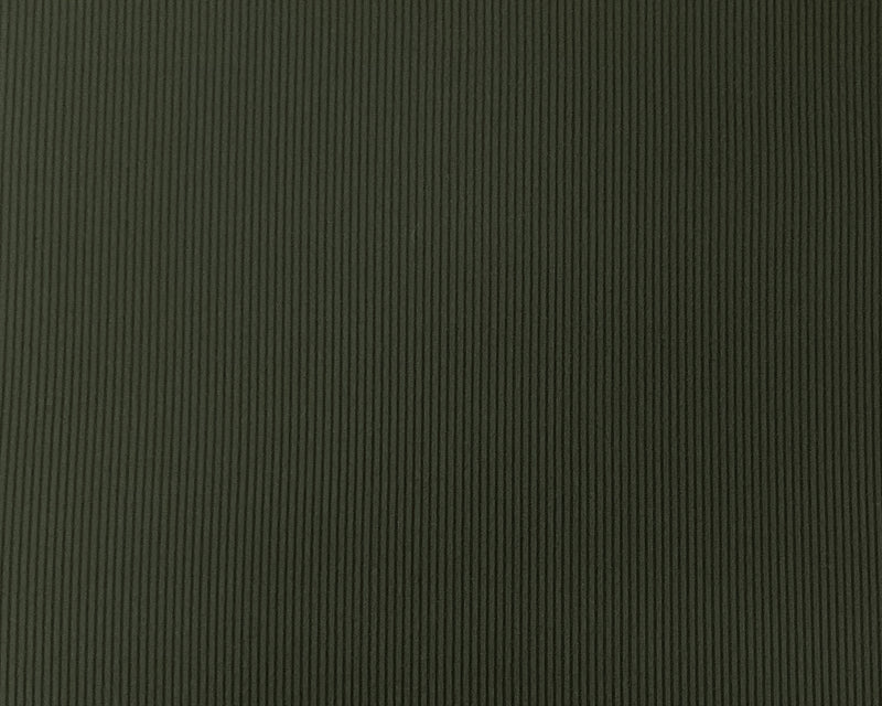 2 YD PC-Green Nylon Spandex Stretch 2x2 Rib Knit Famous Maker Fabric