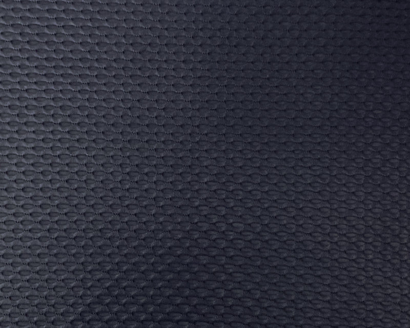Dark Blue Nylon Spandex Stretch Mesh Knit Famous Maker Yoga Fabric
