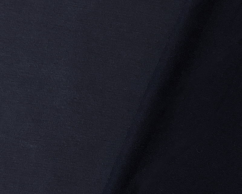 Blue Poly Spandex Solid Peach Skin Jersey Knit Fabric