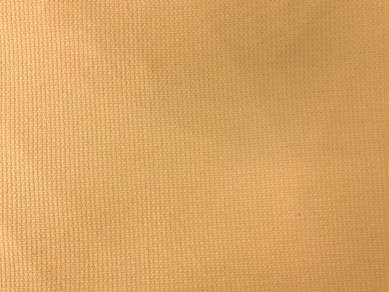 Yellow Poly Rayon Spandex Stretch Fancy Rib Knit Fabric