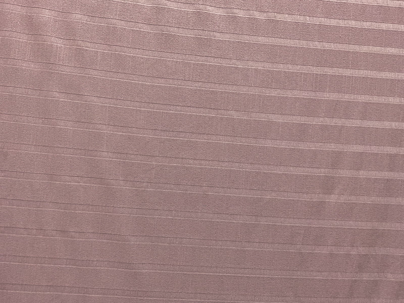 Mauve Purple Poly Rayon Stretch Solid Wide Rib Knit Fabric