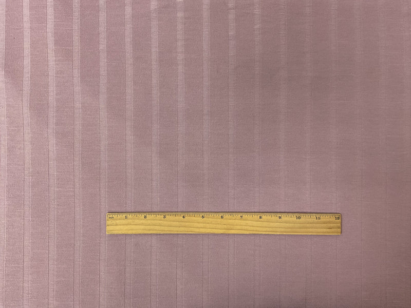 Mauve Purple Poly Rayon Stretch Solid Wide Rib Knit Fabric