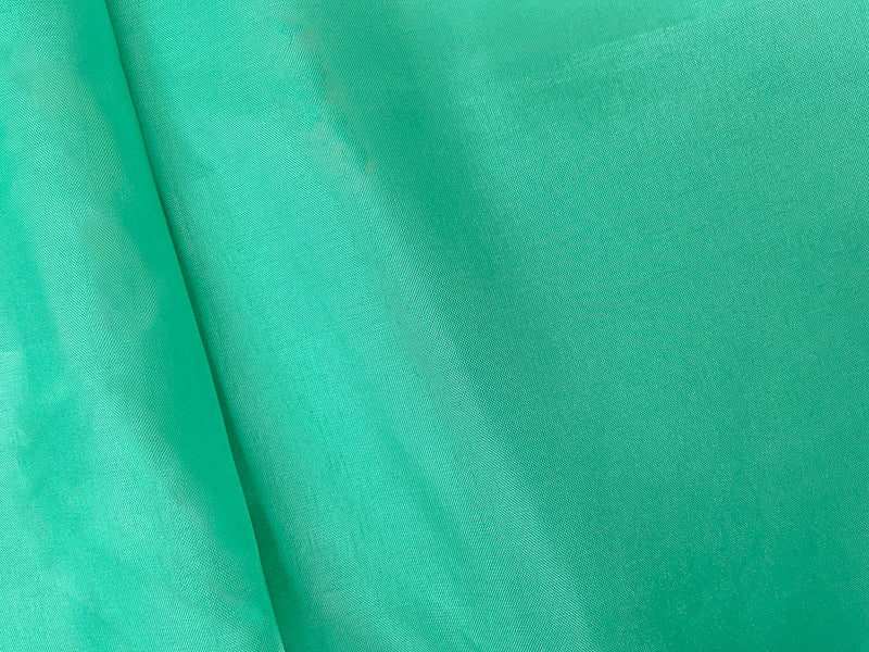 Green Poly China Silk Solid Lining Woven Fabric