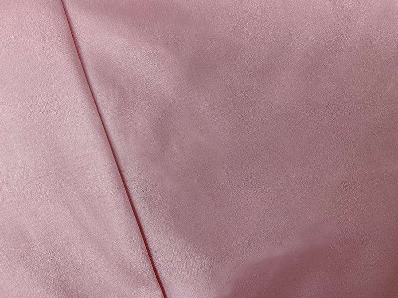 Pink Poly China Silk Solid Lining Woven Fabric