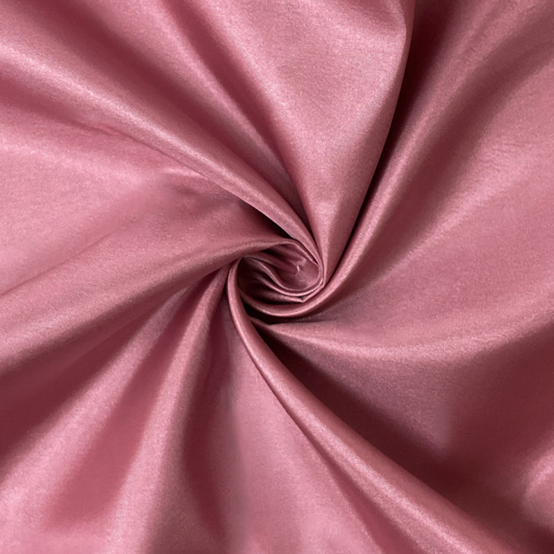 Pink Poly China Silk Solid Lining Woven Fabric