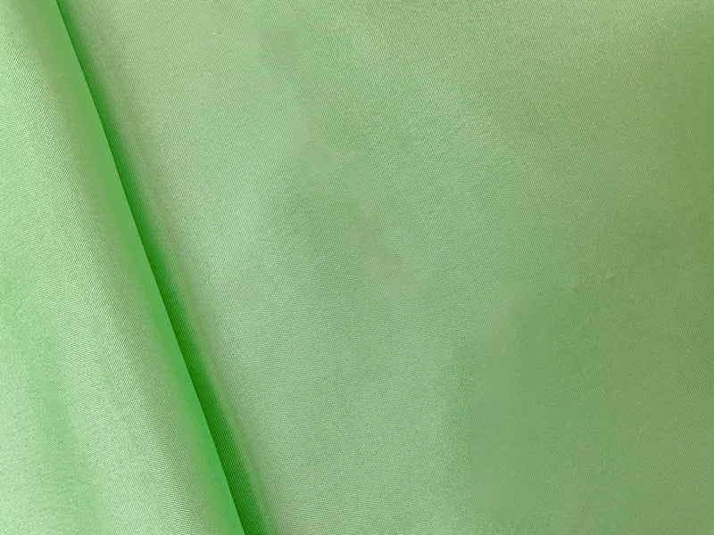 Green Poly China Silk Solid Lining Woven Fabric