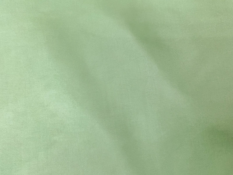Green Poly China Silk Solid Lining Woven Fabric