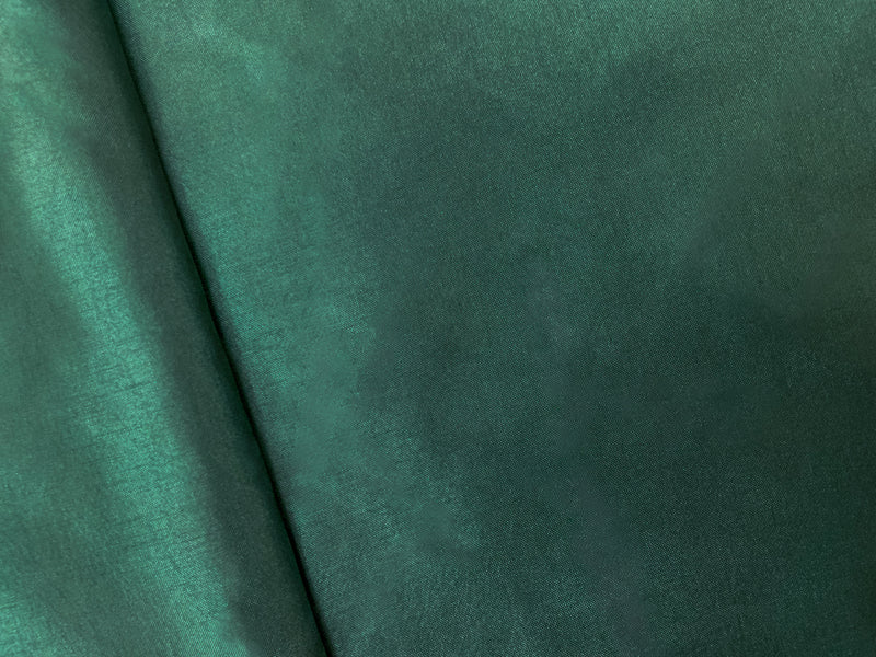 4 3/4 YD PC-Deep Green Poly China Silk Solid Lining Woven Fabric