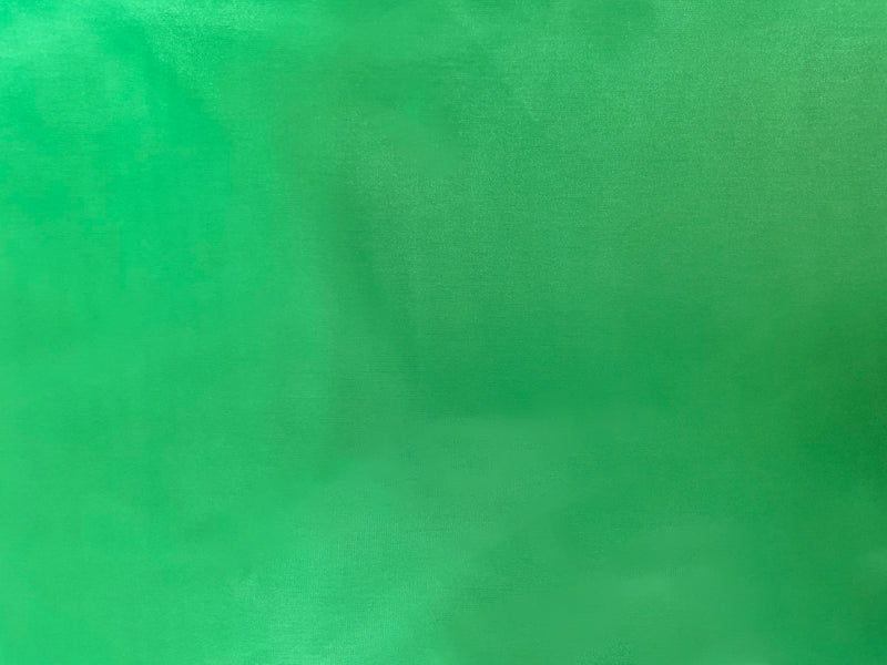 Green Poly China Silk Solid Lining Woven Fabric
