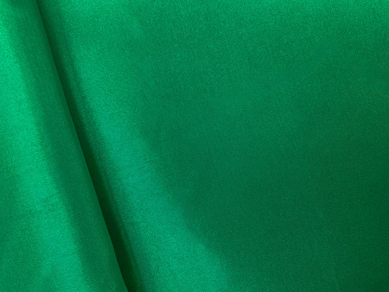 Emerald Green Poly China Silk Solid Lining Woven Fabric
