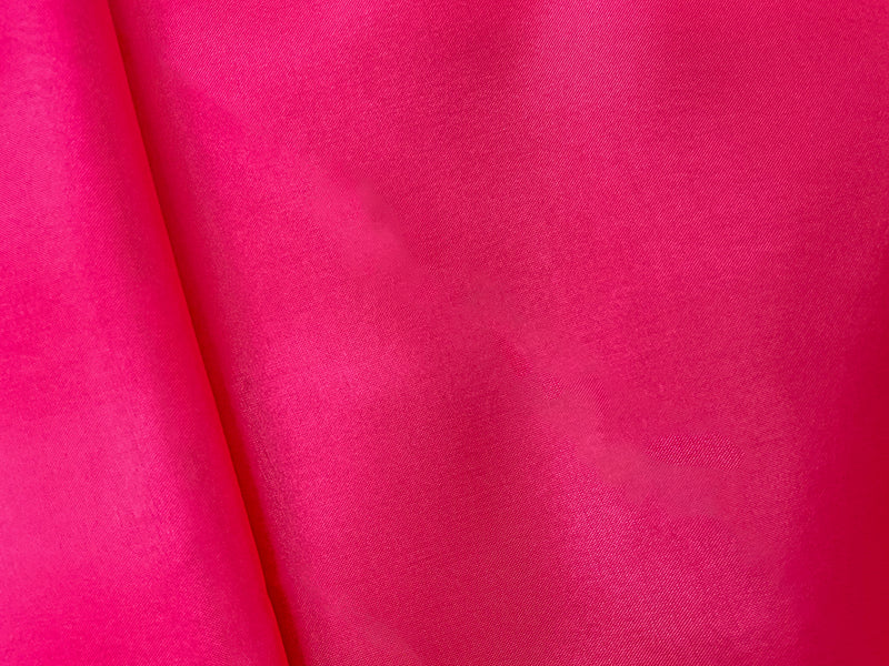 Pink Poly China Silk Solid Lining Woven Fabric