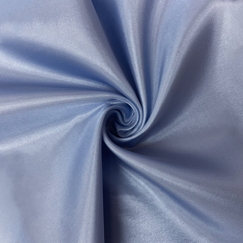 3 1/2 YD PC-Blue Poly China Silk Solid Lining Woven Fabric