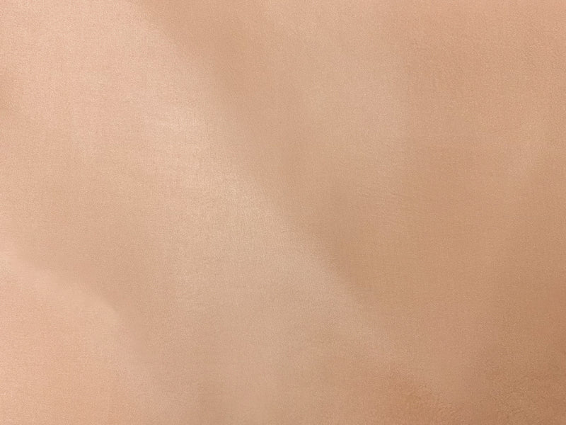 Light Beige Poly China Silk Solid Lining Woven Fabric