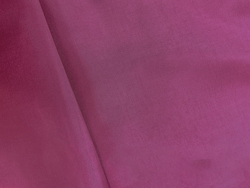 Wine Red Poly China Silk Solid Lining Woven Fabric