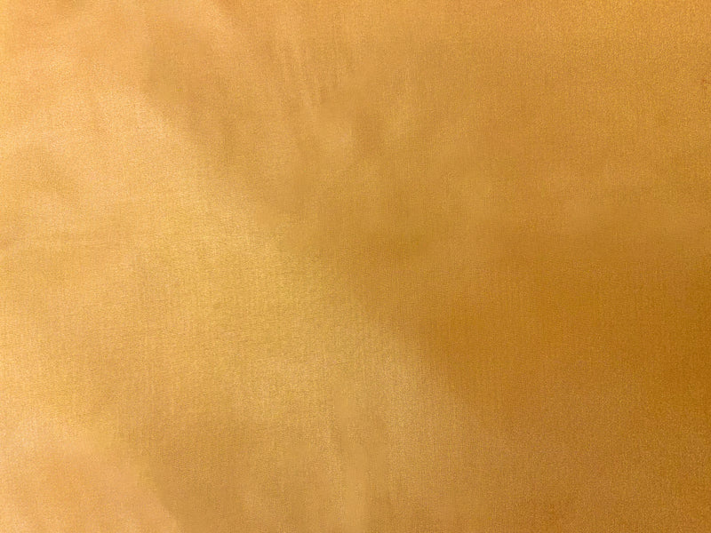 Orange Poly China Silk Solid Lining Woven Fabric