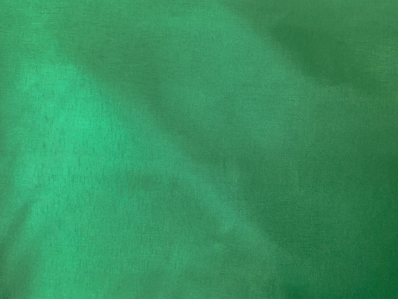 Green Poly China Silk Solid Lining Woven Fabric