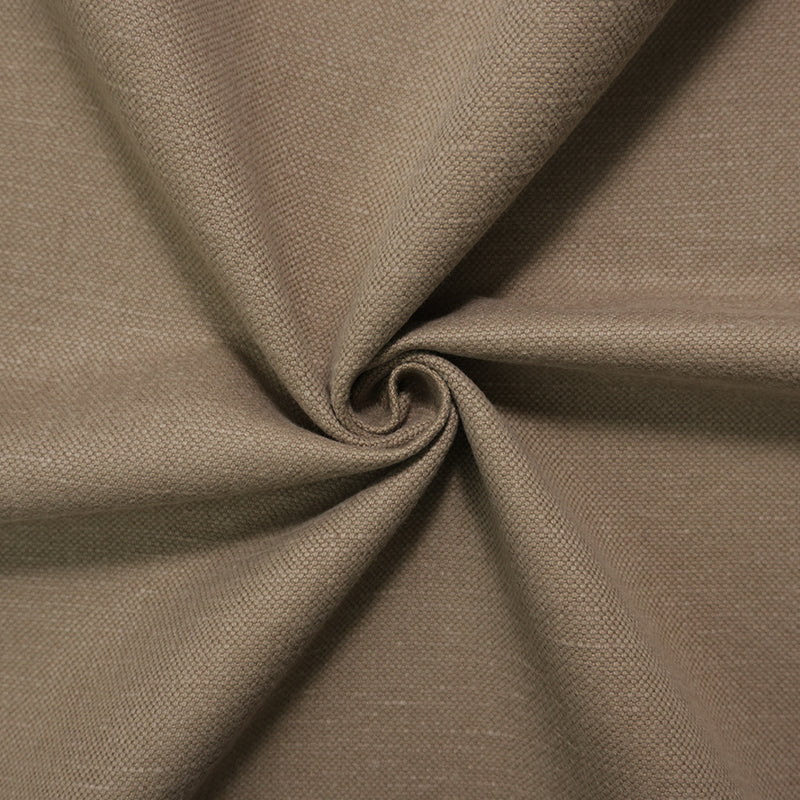 Brown PKaufmann Cotton-Linen Fulton Canvas Decorating Fabric