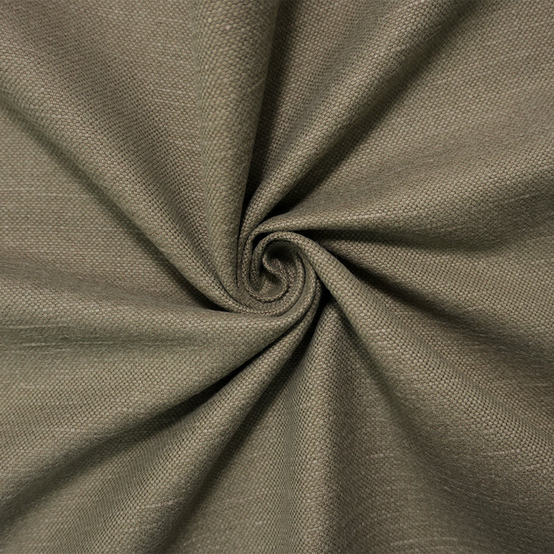 Taupe PKaufmann Cotton-Linen Fulton Canvas Decorating Fabric