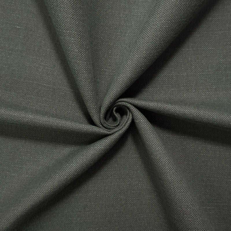 Gray PKaufmann Cotton-Linen Fulton Canvas Decorating Fabric