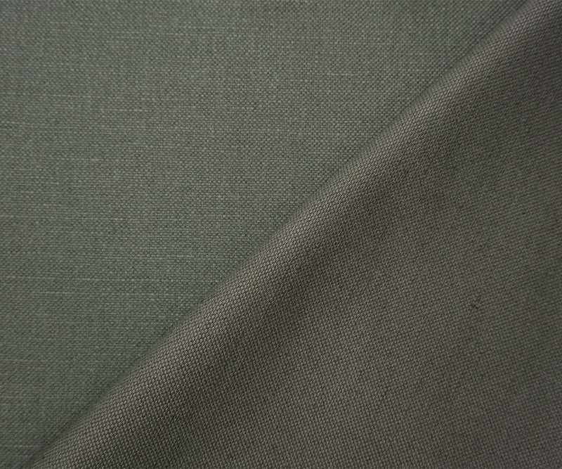 Gray PKaufmann Cotton-Linen Fulton Canvas Decorating Fabric