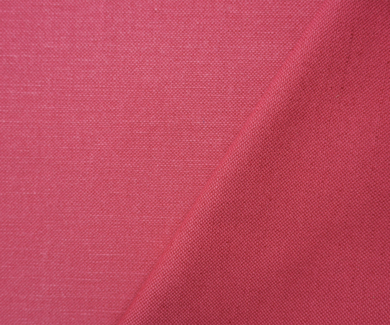 Pink PKaufmann Cotton-Linen Fulton Canvas Decorating Fabric