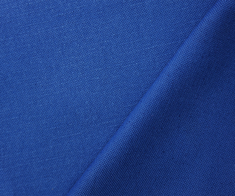 1 YD PC-Blue PKaufmann Cotton-Linen Fulton Canvas Decorating Fabric