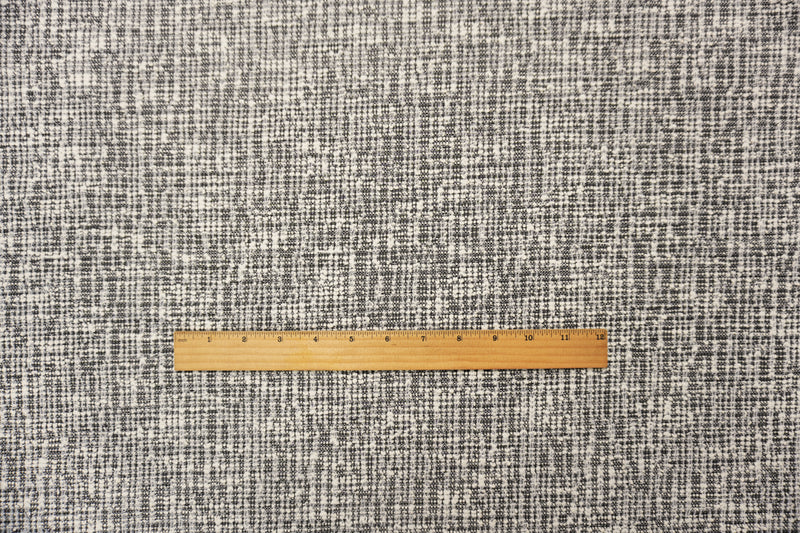 White-White Poly Cotton Texture Boucle Knit Fabric