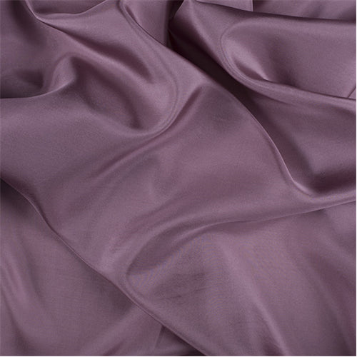 Runway Silks Mauve Silk Crepe de Chine Fabric - Reorderable