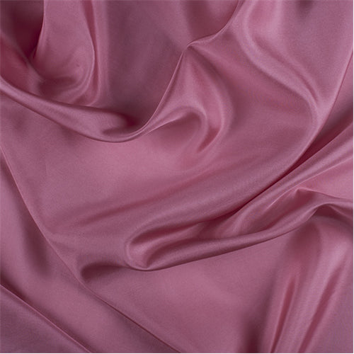 Runway Silks Carnation Pink Silk Crepe de Chine Fabric - Reorderable