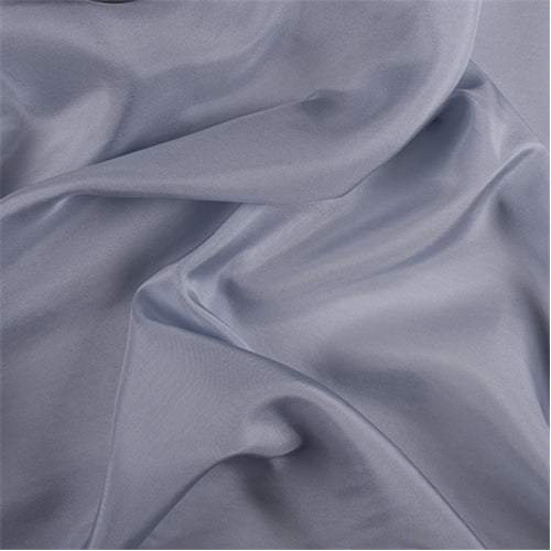 Runway Silks Steel Blue Silk Crepe de Chine Fabric - Reorderable