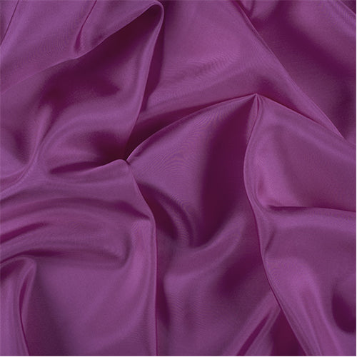 Runway Silks Magenta Silk Crepe de Chine Fabric - Reorderable