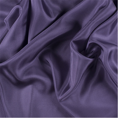 Runway Silks Amethyst Silk Crepe de Chine Fabric - Reorderable