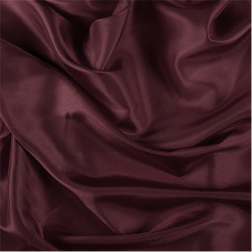 Runway Silks Antique Red Silk Crepe de Chine Fabric - Reorderable