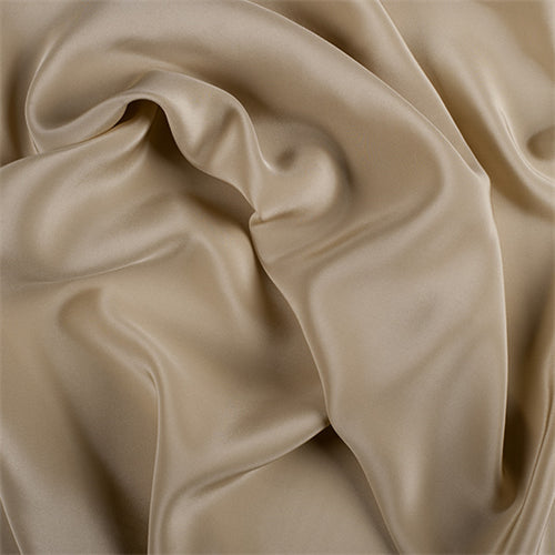 Runway Silks Gold Silk Crepe de Chine Fabric - Reorderable