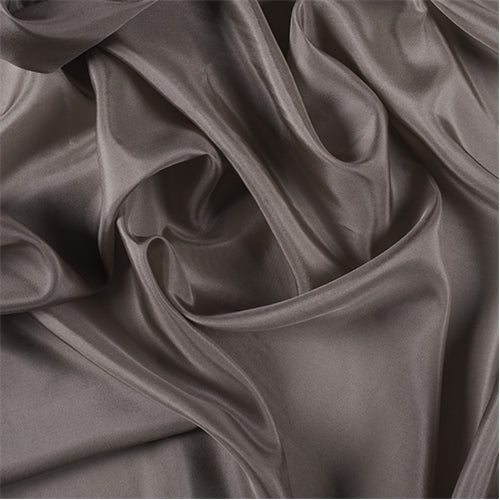 Runway Silks Taupe Silk Crepe de Chine Fabric - Reorderable