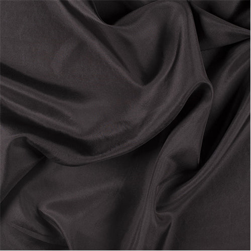 Runway Silks Espresso Silk Crepe de Chine Fabric - Reorderable