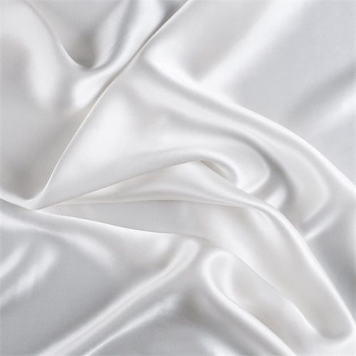 1 YD PC-Runway Silks Ivory Stretch Silk Charmeuse Fabric - Reorderable