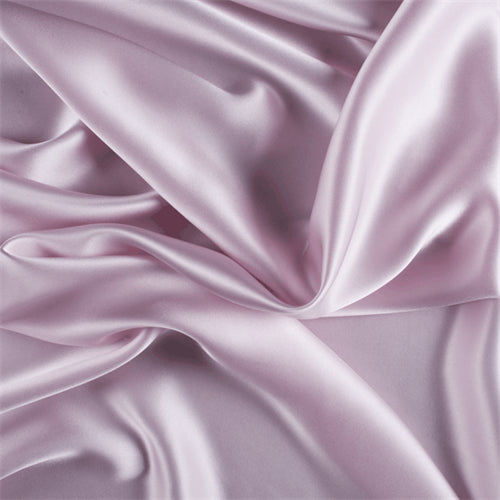 Runway Silks Light Orchid Stretch Silk Charmeuse Fabric - Reorderable