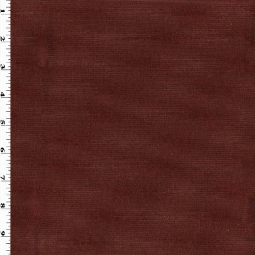 2 1/2 YD PC-Maroon Red Textured Bengaline Woven Home Decorating Fabric