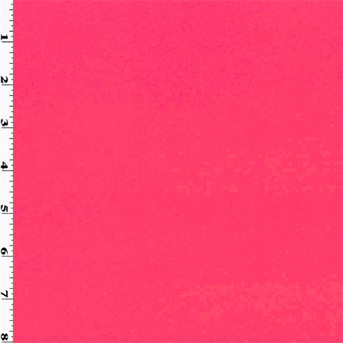 Double Sided Sweatshirt Fleece - Bright Pink Fabric