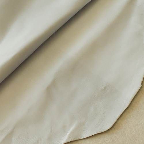 Pastel Gray Leather Hide